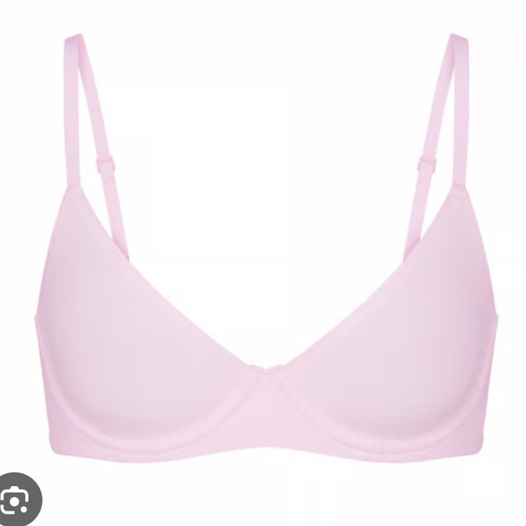SKIMS Other - NEW Skims Fits Everybody Unlined Demi Bra Cherry Blossom 30B NWT